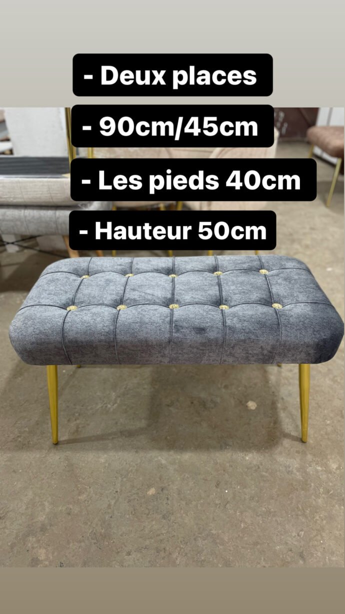 Banquette 90/45 ( deux places )